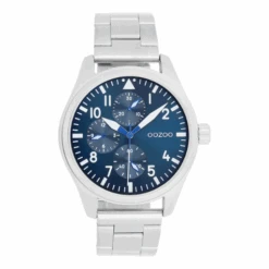 C11505 / 42mm / Silver / Blue