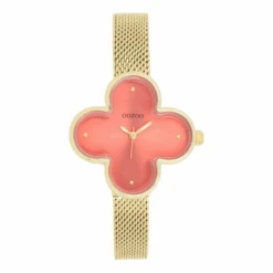 C11529 / 32x32mm / Gold / Brick Red