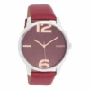 C10373 / 45mm / Silver / Burgundy -Oozoo C10373 50ccf2d2 e4e8 402c bee0 58e556fa532b