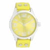 C1071 / 46mm / Silver / Fluro Yellow