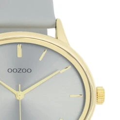 C11050 / 42x35mm / Gold / Stone Grey -Oozoo C11050 3