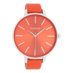 C11071 / 48mm / Silver Coloured / Red / Orange