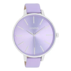 C11072 / 48mm / Silver Coloured / Pastel Lilac