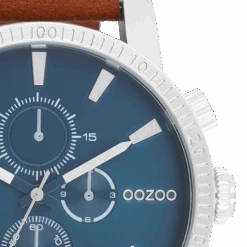 C11210 / 48mm / Silver / Brown / Blue -Oozoo C11210 3