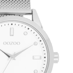 C11280 / 40mm / Silver / White -Oozoo C11280
