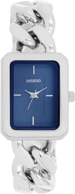 C11352 / 24x31mm / Silver / Blue -Oozoo C11352