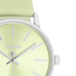 C11370 / 36mm / Silver / Light Green -Oozoo C11370 3