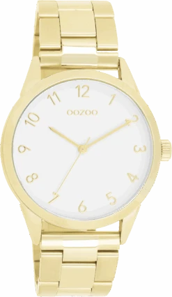 C11424 / 40mm / Gold / White -Oozoo C11424 ae6fa30b 8ce0 4530 8e5c e6c3c701befe