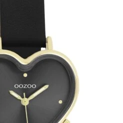 C11452 / 28x29mm / Gold / Black -Oozoo C11452 3