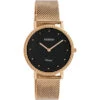 C20056 / 34mm / Rose Gold / Black -Oozoo C20056