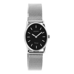 C20257 / 28x22.5mm / Silver / Black