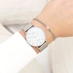 C20340 / 40mm / Silver / White -Oozoo C20340 2