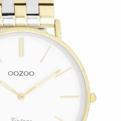 C20402 / 40mm / Gold / Silver / White -Oozoo C20402 3 1296x cfd43105 1e04 4be0 b1f0 9468ae3fe242