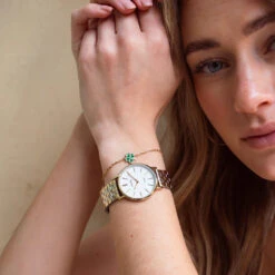 C20407 / 32mm / Gold / Silver / White -Oozoo C20407 SB 1037 SS251x1 1296x 5c79d147 47ef 4916 8710 0d236031cdba