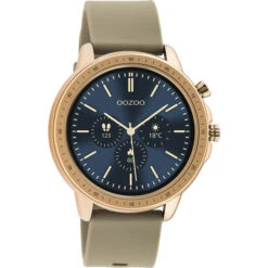 Q302 / 45mm / Rose / Taupe Rubber -Oozoo Q00302 b