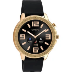 Q303 / 45mm / Rose / Black Rubber