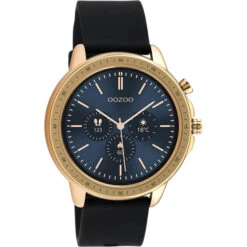 Q303 / 45mm / Rose / Black Rubber -Oozoo Q00303 b