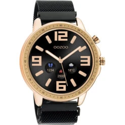 Q308 / 45mm / Rose / Black Mesh -Oozoo Q00308 a