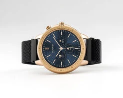 Q308 / 45mm / Rose / Black Mesh -Oozoo Q00308 flat b