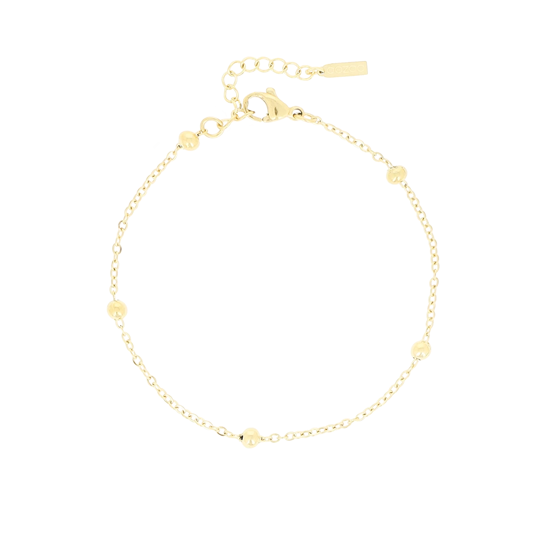 Gold Bracelet With Dots 3 Gold Bracelet With Dots