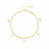 Gold Bracelet With Stars