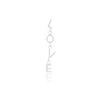 Silver Earring With Love -Oozoo SE 3033