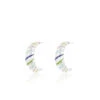 Silver Earrings With Rainbow -Oozoo SE 3050