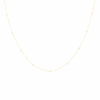 Gold Necklace With Dots 1 Gold Necklace With Dots -Oozoo SN 2001