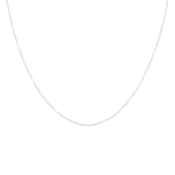 Silver Necklace With Classic Detail