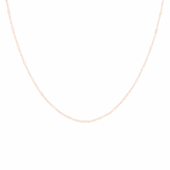 Rose Gold Necklace With Classic Detail