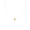 Pearl Necklace With Gold Heart 1 Pearl Necklace With Gold Heart -Oozoo SN 2054 025864f1 b0ee 4cbf b684 fa939f54cda4